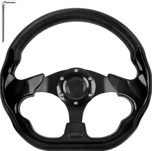 Volante para carrito de golf, compatible con EZGO TXT RXV, Club Car DS Precedent Tempo, Yamaha G2-G29 para la mayoría de los carritos de golf,