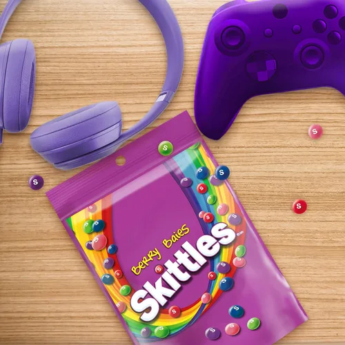 Miniatura 6 de Skittles Berry, Mega-Pack, 320gm/11.28oz, Púrpura