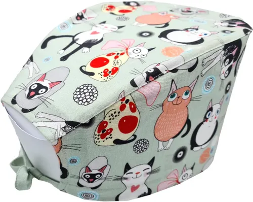 Miniatura 122 de Print Scrub Caps - Sombrero perfecto para enfermeras, médicos y EMTs..