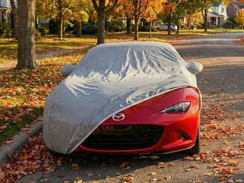 Miniatura 4 de CarsCover, fundas MX5 ultraprotectoras 5 capas para auto, ajustables, para Mazda Miata