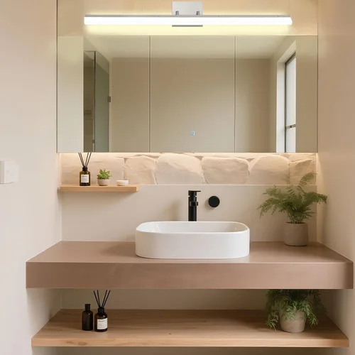 Miniatura 6 de Luz LED de tocador de 36 pulgadas, regulable 3000K-5000K 5CCT moderna accesorio de iluminación de tocador de maquillaje, barra de luz ajustable