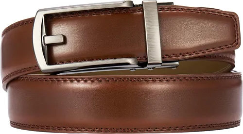 Miniatura 5 de CHAOREN Mens Dress Belt - Ratchet Belt Leather 1 14" Comfort Click - Perfect Companion to Mens Dress Shoes