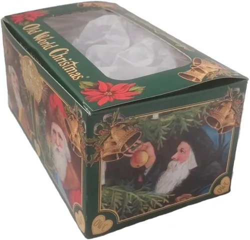 Miniatura 3 de Old World Christmas Adornos: Adornos de cristal soplado de bulldog francés para árbol de Navidad (12436)