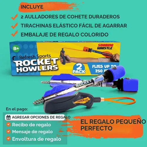 Miniatura 6 de Lanzador de cohetes de juguete para niños: los mejores juguetes al aire libre lanzacohetes y juegos de cohetes de espuma para niños y niñas de todas
