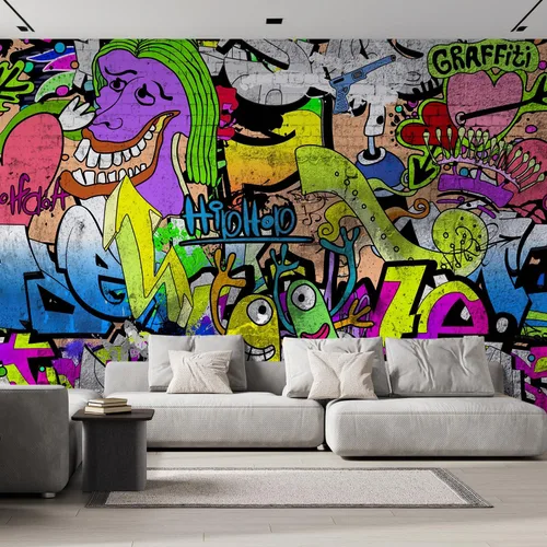 Miniatura 86 de wall26 - Papel mural autoadhesivo para pared (tamaño grande), diseño de impresión del futuro Rock-1097-M03