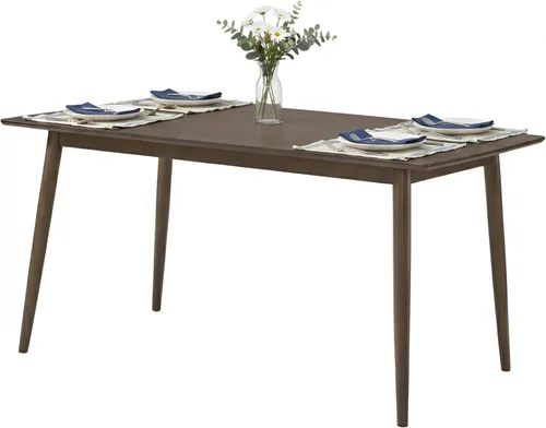 Miniatura 24 de Alaterre Furniture Calais Dining - Juego de 2 sillas de comedor moderno de mediados de siglo, juego de sillas de madera maciza con diseño
