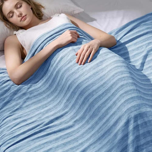 Miniatura 12 de GOHERO Manta refrescante de verano de 50 x 70 pulgadas para personas que duermen con calor Arc-Chill Q-Max >0.45 fibra fresca, mantiene fresca