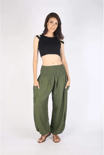 Miniatura 6 de Pantalones bohemios pantalones harem de yoga para mujer para la playa