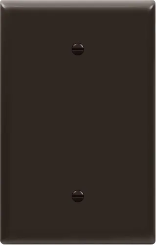 Miniatura 41 de ENERLITES - Placas para pared de dispositivo en blanco, acabado brillante, cubiertas de salida en blanco de tamaño mediano, 1 banda, 4.88 x 3.11