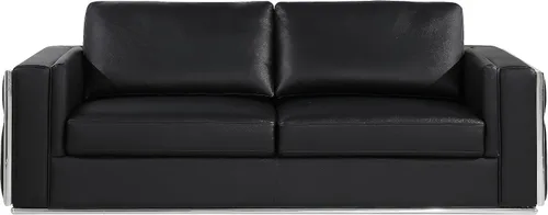 Miniatura 5 de Blackjack Furniture Catania - Moderno juego de sofá de cuero italiano de grano superior para sala de estar con marco de madera dura secada al horno