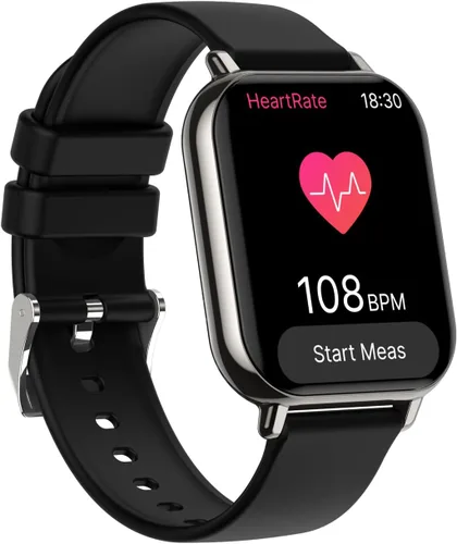 Q&F Tech C7Pro - Reloj inteligente para seguimiento de salud y fitness, presión arterial y oxígeno/frecuencia cardíaca, sueño, deportes, llamada