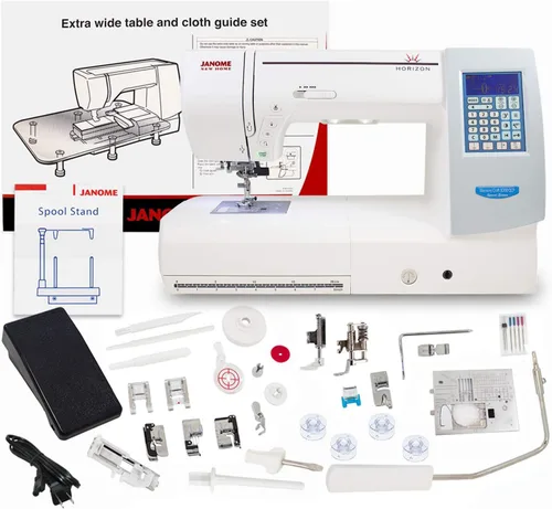 Miniatura 8 de Janome Memory Craft Horizon 8200QCP Edición especial con paquete exclusivo