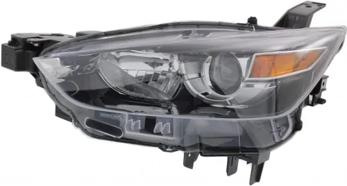 CarLights360: Para Mazda CX-3 Conjunto de faros delanteros 2018 2019 del lado del conductor tipo halógeno certificado DOT MA2518173