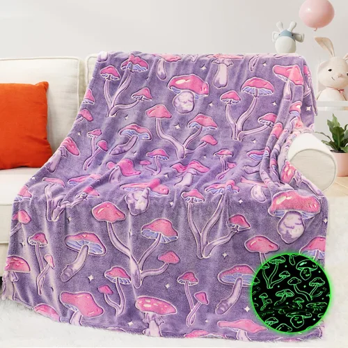 Miniatura 18 de Manta con Estampado de Leopardo Morado Manta Morada Ligera Cálida Mantas Suaves Decorativas para Cama Sofá Dormitorio Leopardo púrpura