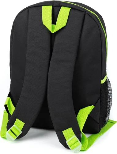 Miniatura 3 de Teenage Mutant Ninja Turtles Juego de mochila de 4 piezas Animated Warriors Green Rucksack Pizza Lunch Bag Pencil Case Water Bottle, Verde, Mochila