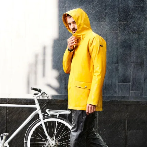 Miniatura 4 de Helly-Hansen Abrigo de lluvia de musgo para hombre
