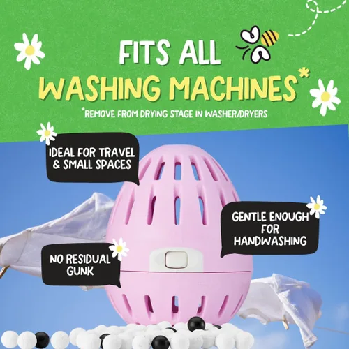 Miniatura 4 de Ecoegg Detergente para ropa sucia, 70 cargas, flor de primavera, piel sensible
