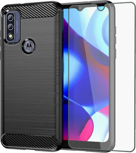 Miniatura 10 de Asuwish Funda de teléfono para Motorola Moto G Power 2022 5G/MotoG Pure 2021 con protector de pantalla y accesorios de celda MotoGPure GPure Azul