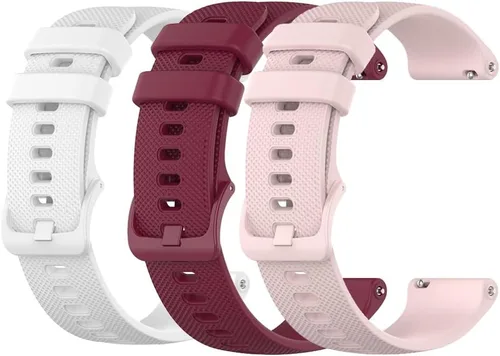 Miniatura 13 de Compatible con correas de reloj Garmin de silicona, bandas Vivoactive 5/3 de 0.787 in, correas Venu 3/2, correas de reloj Venu 2S/2S de 0.709 in