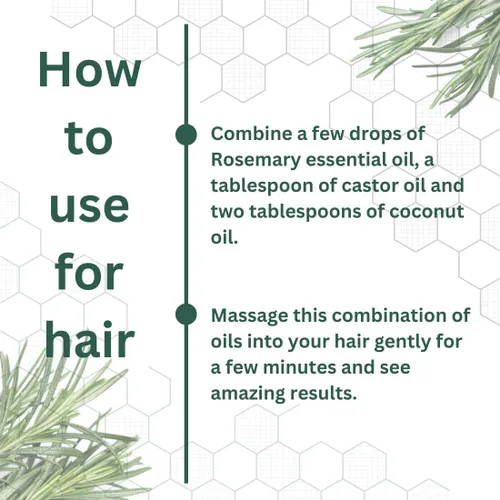 Miniatura 3 de Pure Essential Oil 50 ml de romero (Rosmarinus officinalis) 100% Natural