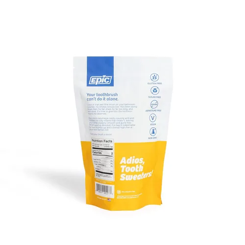 Miniatura 8 de Epic 100% mentas xilitol, sin aspartamo, sin azúcar, mentas con sabor a fruta fresca, 1000 piezas (paquete de 1)