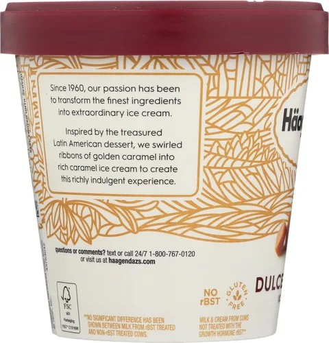 Miniatura 6 de Häagen-Dazs, Helado de dulce de leche, 14 oz (congelado)