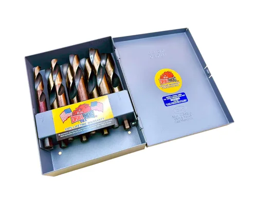 Miniatura 2 de Drill Hog juego de brocas 9/16 pulgadas a 1 pulgada, fabricado en EE. UU.