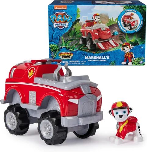 Miniatura 12 de Paw Patrol Jungle Pups, vehículo Chase Tiger, camión de juguete con figura de acción coleccionable, juguetes para niños y niñas a partir de 3 años