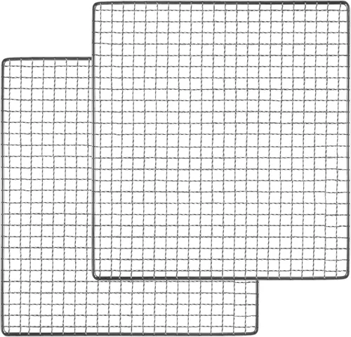 Cosori Accesorios para deshidratador de alimentos, solo para 6 bandejas CP267-FD, sin BPA, C267-2ST, hojas de acero inoxidable, paquete de 2
