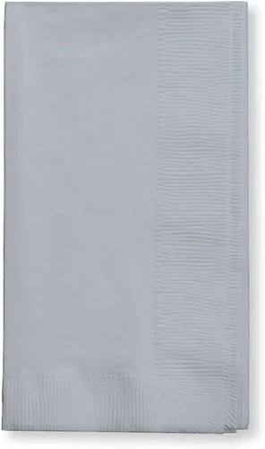 Miniatura 37 de Creative Converting 663276B Toque de color - Servilletas de papel de 2 capas para almuerzo (50 unidades), dorado brillante, 16.5 cm x 16.5 cm Oro