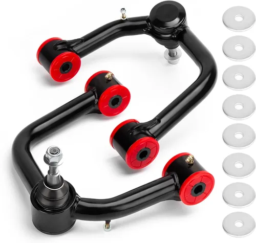 Dynofit Brazos de control superiores para Toyota Tacoma Tacoma 2004-2023 (2ª y 3ª generación), brazos de control de reemplazo de suspensión Negro