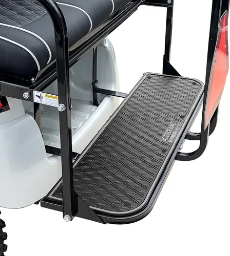Miniatura 11 de Xtreme Mats - Tapete para carrito de golf para escalones de reposapiés orientados hacia atrás y kits de asiento trasero, forro de goma para Genesis