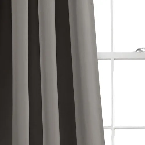 Miniatura 6 de Lush Decor Paneles de cortinas aisladas para oscurecer la habitación, con bolsillo para barra, par de cortinas largas para dormitorio o sala