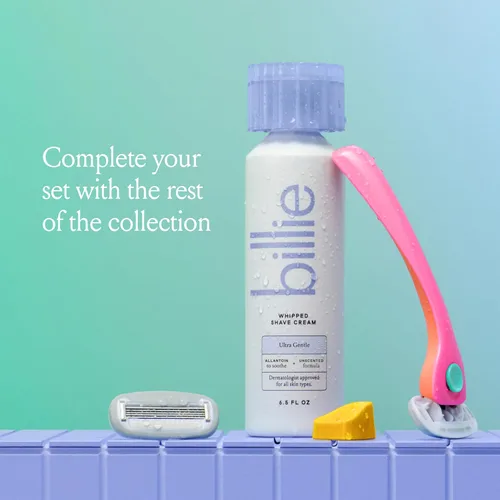 Miniatura 7 de Crema de Afeitar Batida Billie - Protección Ultra Suave - Sin Fragancia y Aprobada por Dermatólogos - Diseñada para Pieles Sensibles - 6.5 fl oz