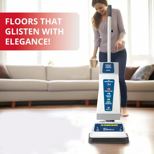 Miniatura 3 de Koblenz P-820 BA Champú de alfombras y pulidor de pisos, máquina de limpieza de pisos, 3 velocidades, cepillos de fregar, almohadillas de pulido