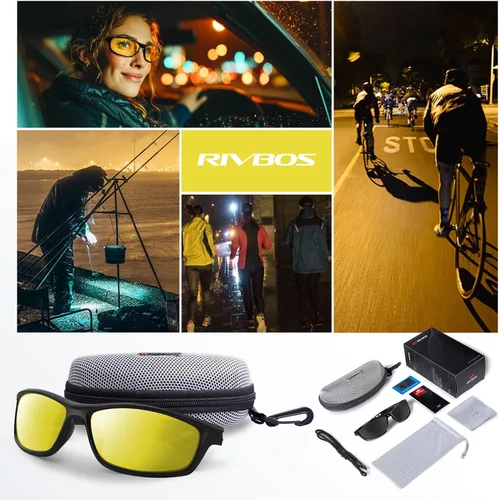 Miniatura 6 de RIVBOS Sunglasses for Men Women Polarized UV Protection Sports Fishing Driving Shades Cycling RB833