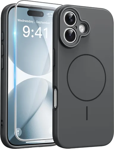 Miniatura 171 de FNTCASE - Funda para iPhone 16 Pro: magnética, mate, translúcida, de grado militar, protectora contra caídas, resistente, fina, duradera y a prueba