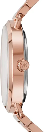 Miniatura 4 de Michael Kors Reloj de mujer Portia, 1.417in, mecanismo cronógrafo, correa de acero inoxidable