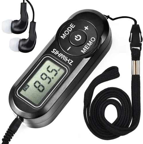 Miniatura 8 de Radio portátil, sintonizador digital ZHIWHIS FM con la mejor recepción, receptor de transistor de bolsillo con sonido estéreo, walkmen a batería