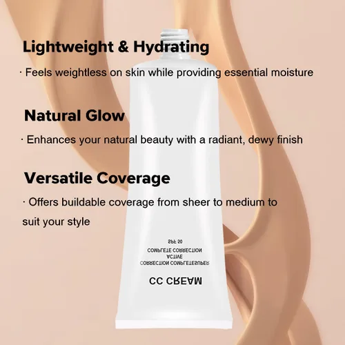 Miniatura 7 de CC Cream Ajuste del tono de piel para piel madura, corrección completa súper activa, ligera, hidratante, SPF 50, 1.0 fl oz (natural, 1.0 fl oz)