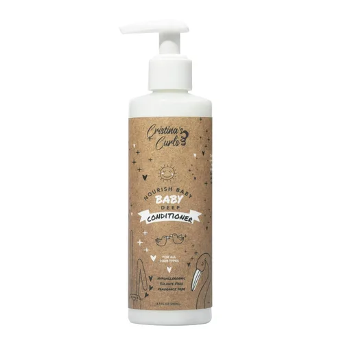 Miniatura 6 de Cristina's Curls Champú para bebés y gel de baño – Limpieza suave de la cabeza a los pies de baja espuma para recién nacidos y piel sensible