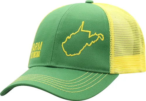 Miniatura 116 de John Deere Gorra de béisbol con logotipo y malla trasera con contraste, para hombre