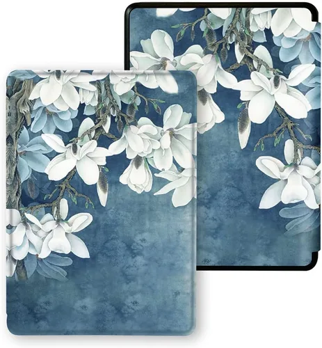 Miniatura 13 de Funda para Kindle Paperwhite5 de 6.8" 2021 con correa de mano - Funda de cuero para Kindle Paperwhite de 11ª generación (pintura abstracta)