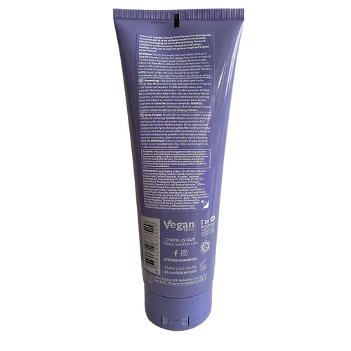 Miniatura 2 de Watermans Juego de champú morado y acondicionador morado con bolsa de maquillaje gratis, juego Watermans Life is Better in Blonde – Elimina