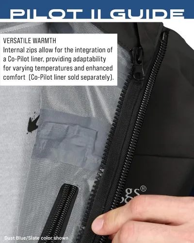 Miniatura 5 de FROGG TOGGS Pilot 2 Guide - Chaqueta impermeable transpirable de 3 capas para hombre