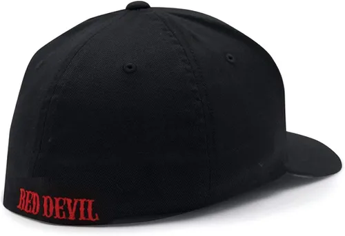 Miniatura 3 de RED DEVIL CLOTHING 666 Sinner Cap Negro