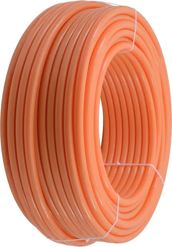 Miniatura 12 de SharkBite Tubo PEX naranja de 3/8 pulgadas x 100 pies, fabricado en los Estados Unidos, tubo de agua flexible de barrera de oxígeno para calefacción
