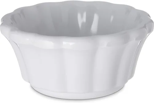 Miniatura 9 de Carlisle FoodService Products 4394303 Ramequín festoneado de melamina, 2 onzas, negro