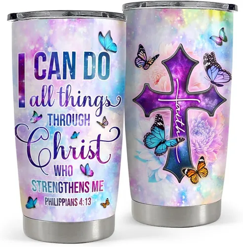 Miniatura 16 de SANDJEST Vaso Térmico para Parejas de 20oz Regalos para Esposa Esposo Calavera Parejas Vasos Térmicos de Acero Inoxidable Taza de Viaje para Café