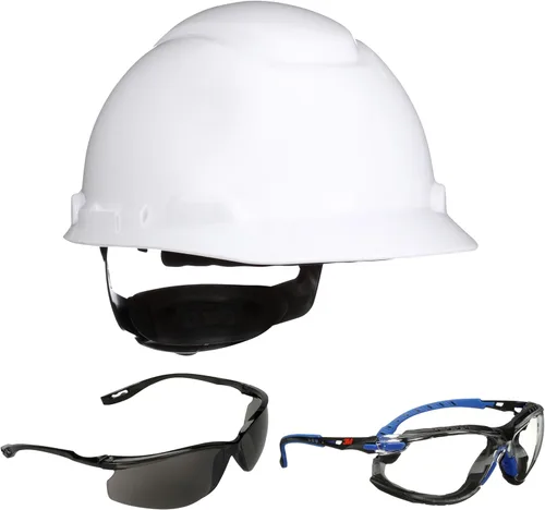 Miniatura 27 de 3M Hard Hat SecureFit H-700 Series - Casco de seguridad estilo gorra con sensor Uvicator, suspensión de trinquete de difusión de presión de 4 puntos